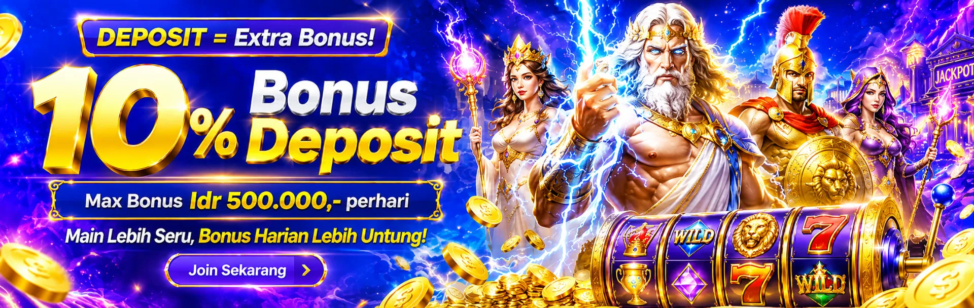 Bonus deposit slot KINGPRO88
