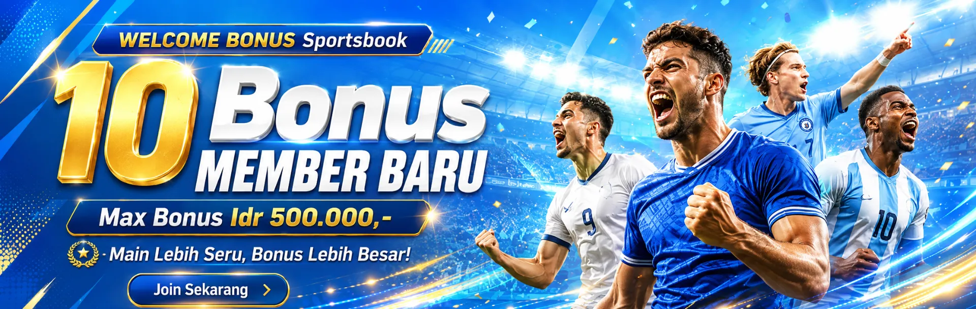 Bonus sportsbook KINGPRO88 untuk member baru